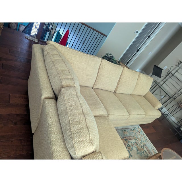 2010s Tweed Bassett Sectional - 4 Pieces For Sale - Image 5 of 8
