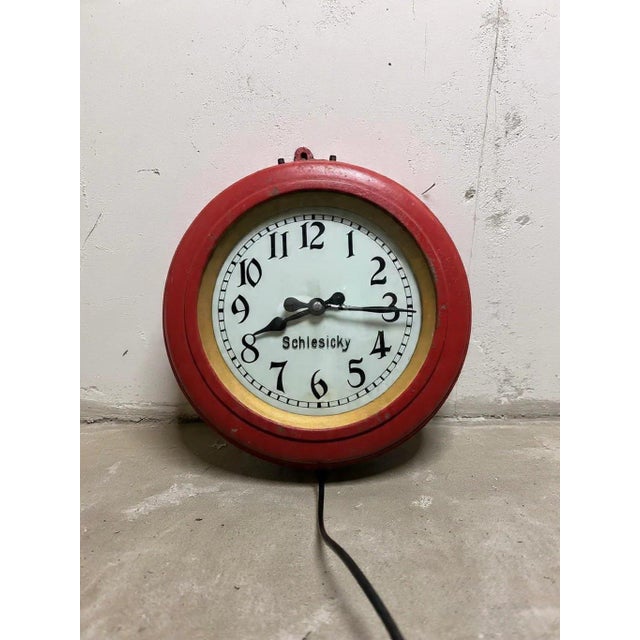 Shop Clock by CTW for F. Schlesicky, 1900s For Sale - Image 11 of 11