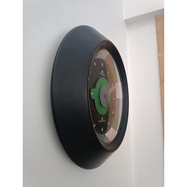 Postmodern Arcobaleno Clock by Albert Leclerc for Lorenz, 1969 For Sale - Image 3 of 7