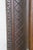 Antique Folk Art Anno 1716 Geometric Carved Oak Door Handle Wall Plaque 19" For Sale - Image 9 of 11