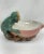 Majolica Vintage Signed Majolica Ceramic Monkey Bowl For Sale - Image 4 of 10