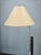 Vintage German Adjustable Oak and Metal Floor Lamp with Handmade Paper Shade, 1970s For Sale - Image 13 of 16