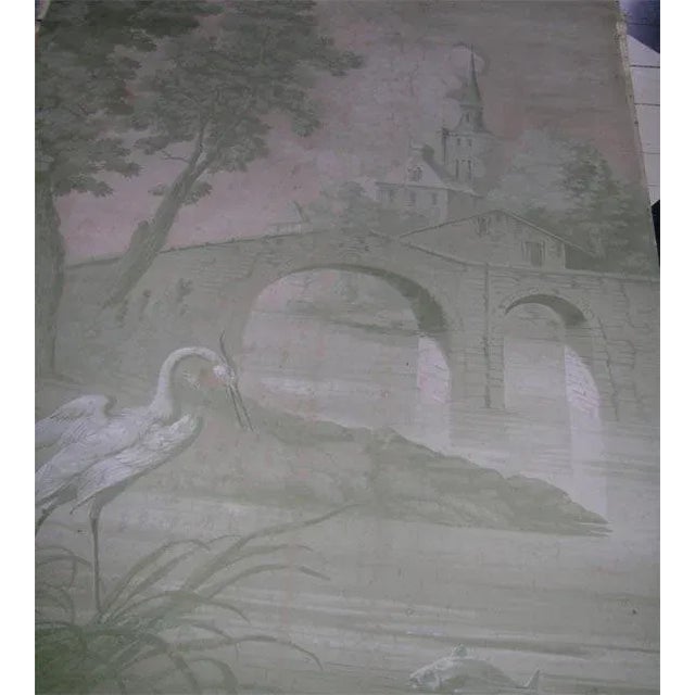 Late 18th Century Vintage Chateau Oil Painting For Sale In New York - Image 6 of 8