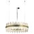 Metal Uranano Brushed Brass 60 Pendant Light 2 by Alabattro Italian For Sale - Image 7 of 7