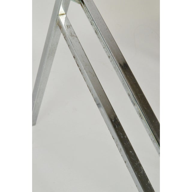 Silver Vintage Nesting Tables, 1970s, Set of 3 For Sale - Image 8 of 10