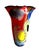 Brilliant Modern Art Glass Vase in Murano Style For Sale - Image 9 of 18