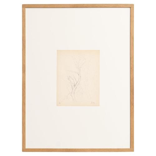 Dora Maar, Pointillist Composition, 1960s, Ink on Paper, Framed For Sale - Image 13 of 13