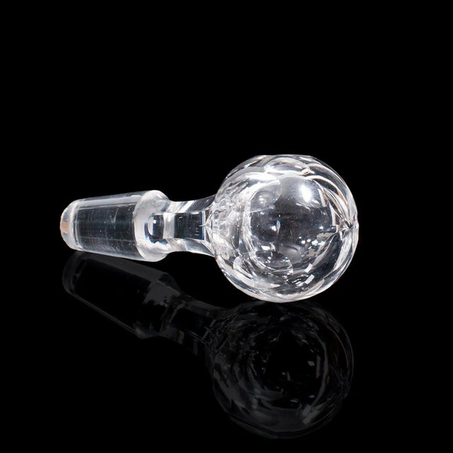 Wood 1910s Pair of Antique Edwardian English Silver Plate Decanters and Stands For Sale - Image 7 of 13