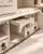 19th Century 19th Century White Lacquered Oak Bookcase with Secretaire For Sale - Image 5 of 6