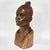 Abraham Chikumbirike Ironwood Carving of Female Bust For Sale - Image 4 of 11