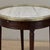 Antique French Louis XVI Mahogany Marble Top Bouillotte Table For Sale - Image 12 of 18