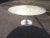 60" marble top Saarinen Style Tulip Table Saarinen style pedestal dining table with heavy aluminum base.
