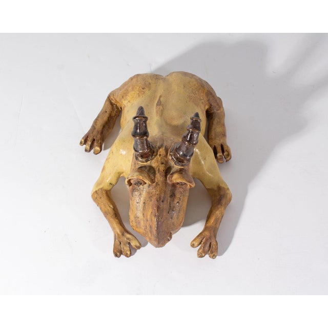 Abstract 1975 Studio Pottery Sculpture by Jody Knoop For Sale - Image 3 of 8