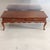 Vintage French Country Ethan Allen Cherry Finish Coffee Table With Cabriole Legs For Sale - Image 13 of 14