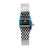 Ladies Michele by Fossil Meggie 29mm Mww33b000001 Mop Diamond Steel Quartz Watch For Sale In Houston - Image 6 of 8