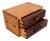 Handmade Two-Drawer Dovetailed Box by Giuseppe Deepak Benti For Sale