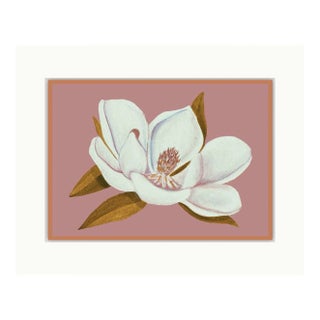 "Vintage Magnolia" Floral Fine Art Print by Chambers Austelle For Sale