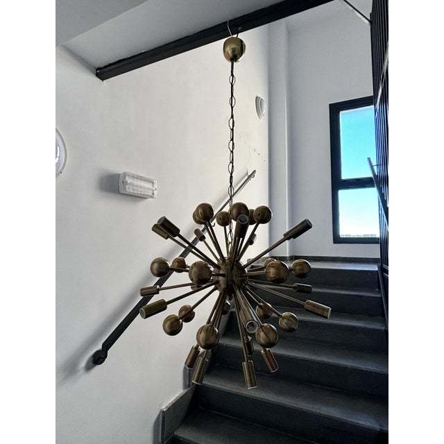 Sputnik Ceiling Lamp, 1990 For Sale - Image 11 of 17