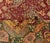 Burgundy Antique Indian Agra Burgundy Background Rug For Sale - Image 8 of 8