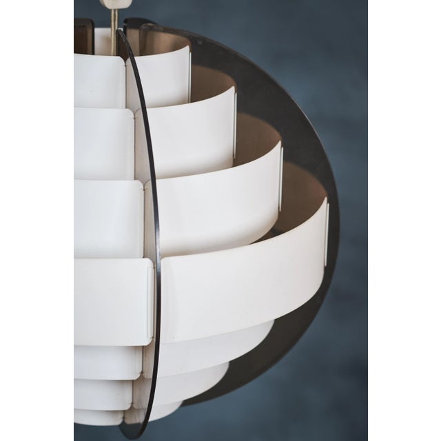 Vintage Danish Pendant Lamp by Flemming Brylle and Preben Jacobsen For Sale - Image 4 of 10