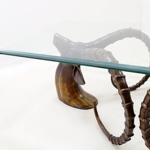 1970s Ibex Coffee Table in the style of Alain Chervet, 1970s For Sale - Image 5 of 16