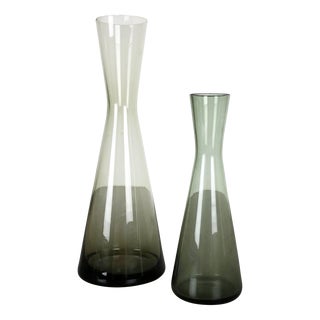 Vintage Turmalin Vases by Wilhelm Wagenfeld for WMF, Germany, 1960s, Set of 2 For Sale