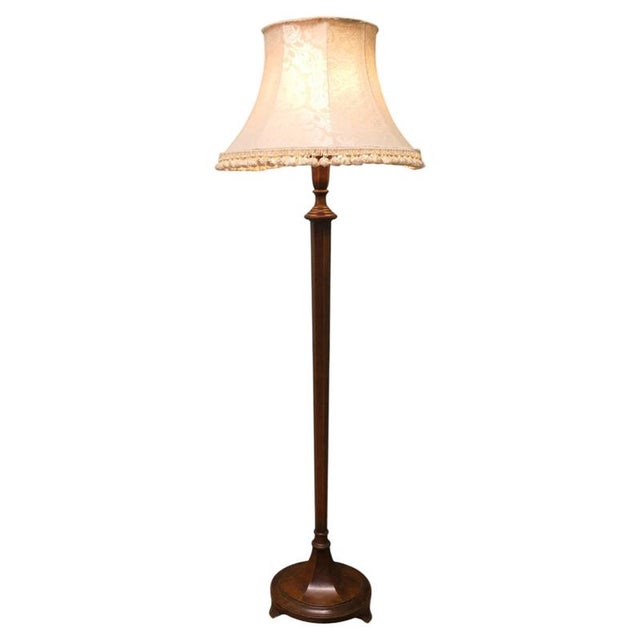 Tall Art Deco Floor Lamp, 1930 For Sale - Image 6 of 6