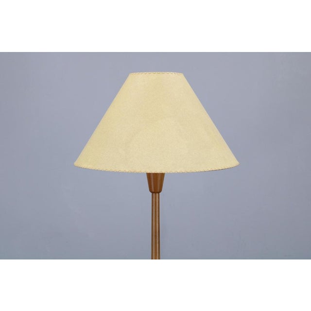 1970s Wooden Floor Lamp by Jan Kalous for Uluv, Czechoslovakia, 1970s For Sale - Image 5 of 17