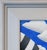 Scott Woodard "Puffy City Night Scape" Blue, White, Gray & Black Contemporary Surreal Painting, 2022 For Sale - Image 4 of 10