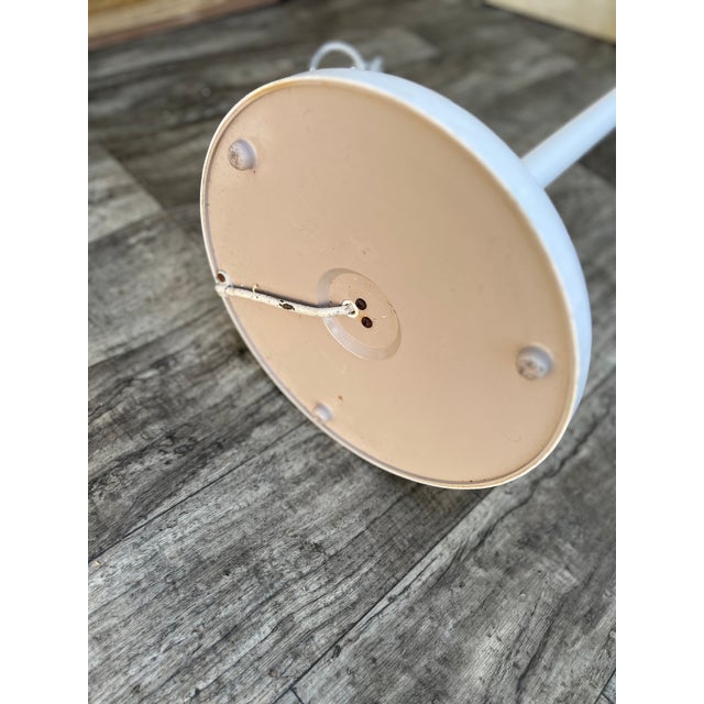 A Pair of Postmodern White Lollipop Floor Lamps. Circa 1980s For Sale - Image 14 of 18