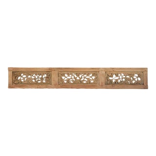 Sun-Bleached Botanical Wall Panel For Sale