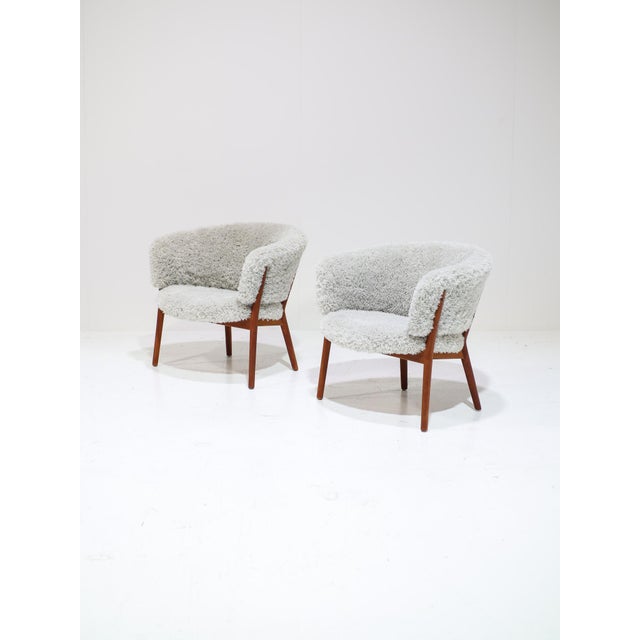 Vintage 83 Lounge Chair in Teak by Nanna Ditzel for Søren Willadsen Møbelfabrik, Denmark, 1950s For Sale - Image 9 of 12