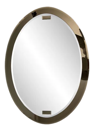 Mid-Century Italian Crystal Wall Mirror, 1960s