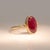 2020s 3.5Ct Star Ruby Ring With Earth Mined Diamonds Accents: Solid 14k Gold, Size 6.75 For Sale - Image 5 of 8