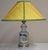 Vintage Belgian Table Lamp with White Porcelain Base, 1970s, in Very Good conditions. Designed 1970 to 1979 This piece has...