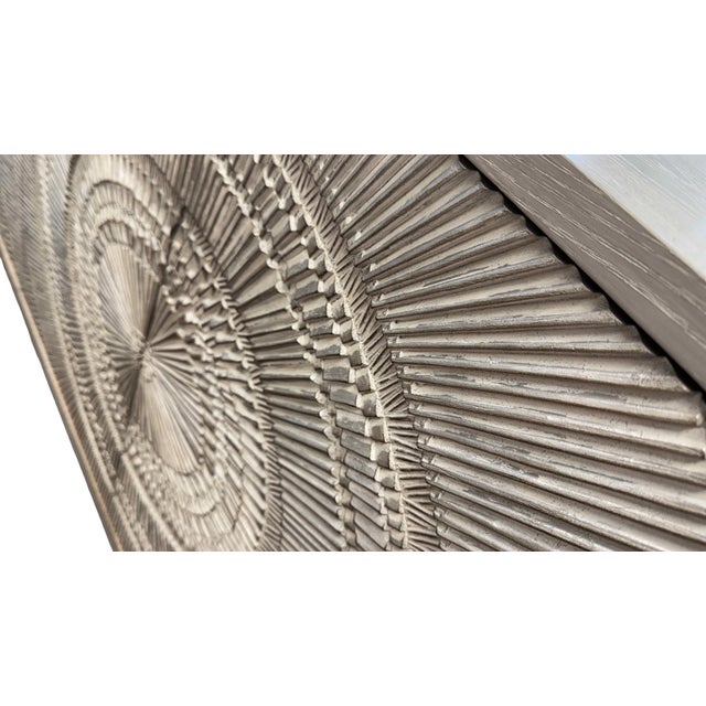 John Richard Organic Modern Cosmos Gray Oak Sideboard Credenza For Sale - Image 11 of 15