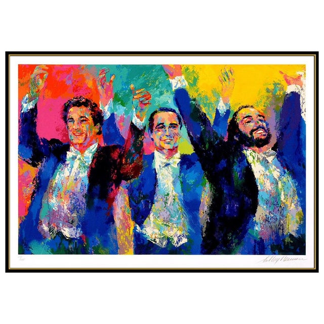 Abstract Expressionism 1990s The Three Tenors, LeRoy Neiman For Sale - Image 3 of 6