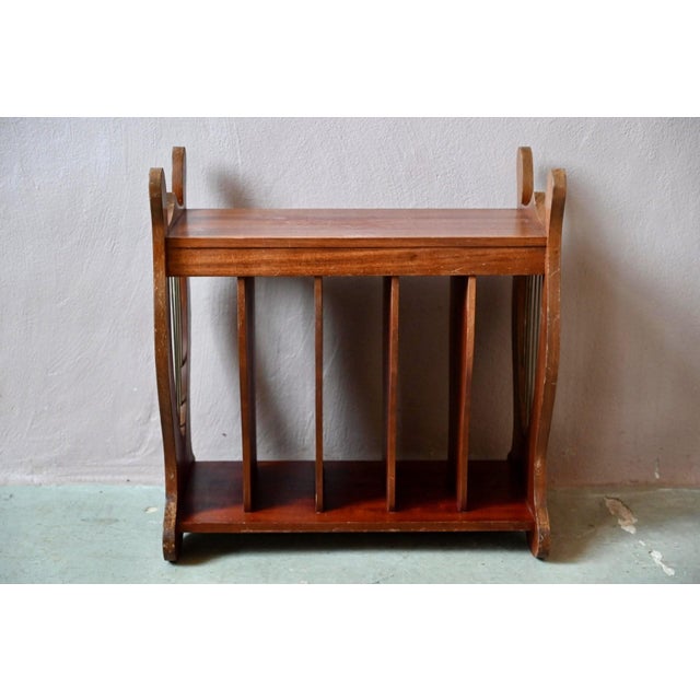 Vintage Music Stand with Lyre Legs, 1960s For Sale - Image 9 of 15