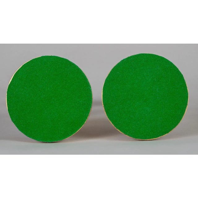 Metal Antique English Gilded Bronze Candlesticks - a Pair For Sale - Image 7 of 8