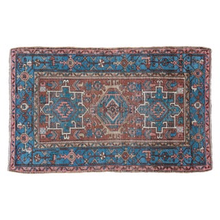 Persian Karaja Rug - 2'9" x 4'4" For Sale