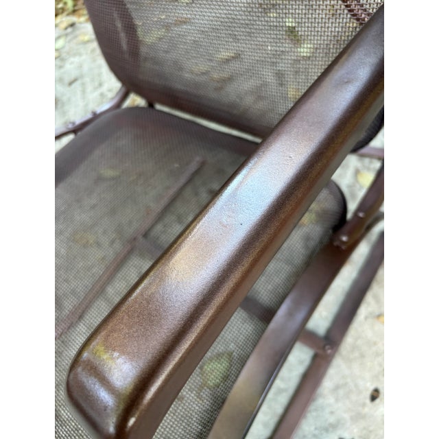 Mid 20th Century Mid Century Cantiliver Rockers, a Pair- Restored For Sale - Image 5 of 8