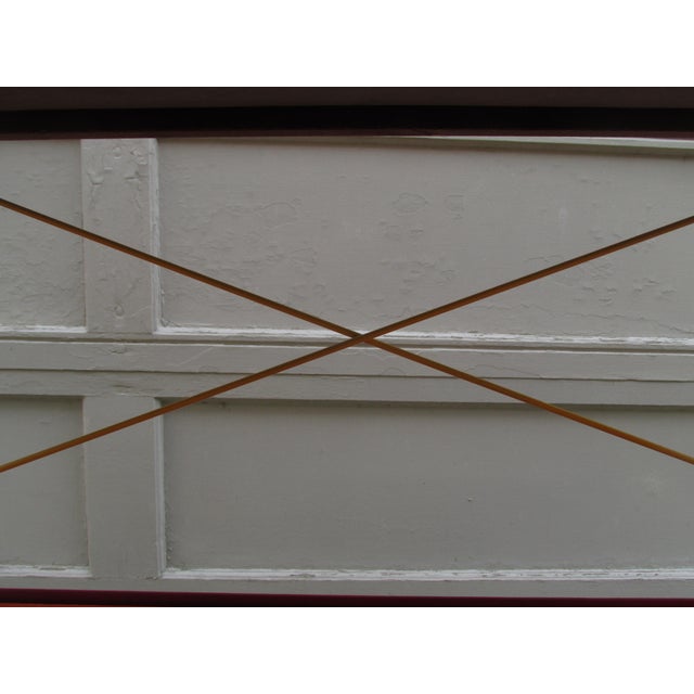 Vintage Modernist Style Painted Single Drawer Etagere Circa 1960 For Sale - Image 11 of 15