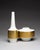 Mid-Century Modern White and Gilt Porcelain Vases by Heinrich Selb, Germany, 1960s, Set of 2 For Sale - Image 3 of 18