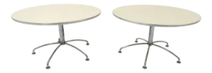 Fritz Hansen Mid Century Modern Side Tables, Denmark - A Pair