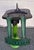 A Pair of Early 20th-Century Cast Iron Soda Fountain Swivel Stools With Greek Key Backs. For Sale - Image 11 of 18