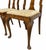 Early 20th Century Early 20th Century Pair of Queen Anne Style Burl Walnut Side Chairs With Shell Carved Cabriole Legs For Sale - Image 5 of 7