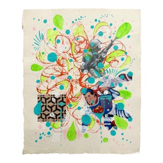 To the Rescue, Original Drawing by Ben Junta For Sale