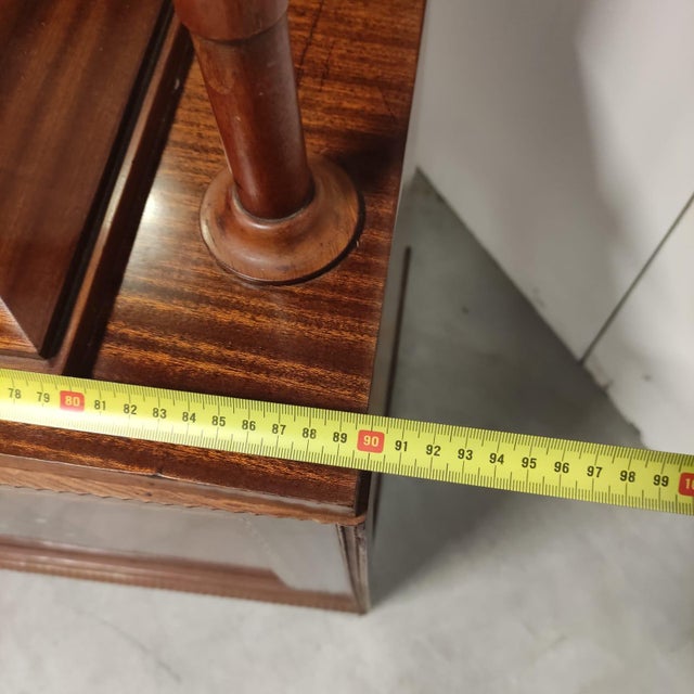 Mahogany Display Cabinet, 1890s For Sale - Image 4 of 13