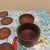 Brown Vintage Hawaiian Carved Wood Coasters & Holder Set Aloha Honolulu Palm Tree Tiki - 8 pcs For Sale - Image 8 of 9