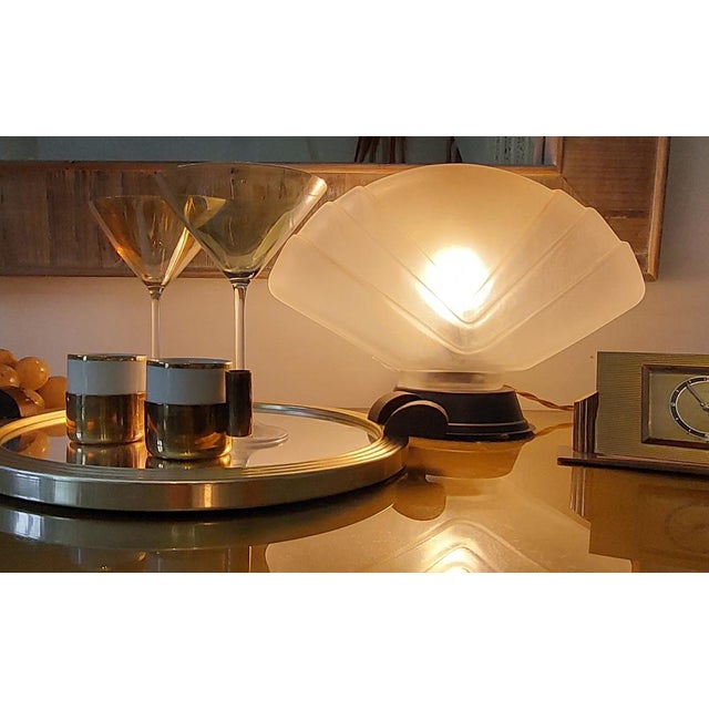 Murano Glass Table Lamp from Mazzega, 1950s For Sale - Image 4 of 12